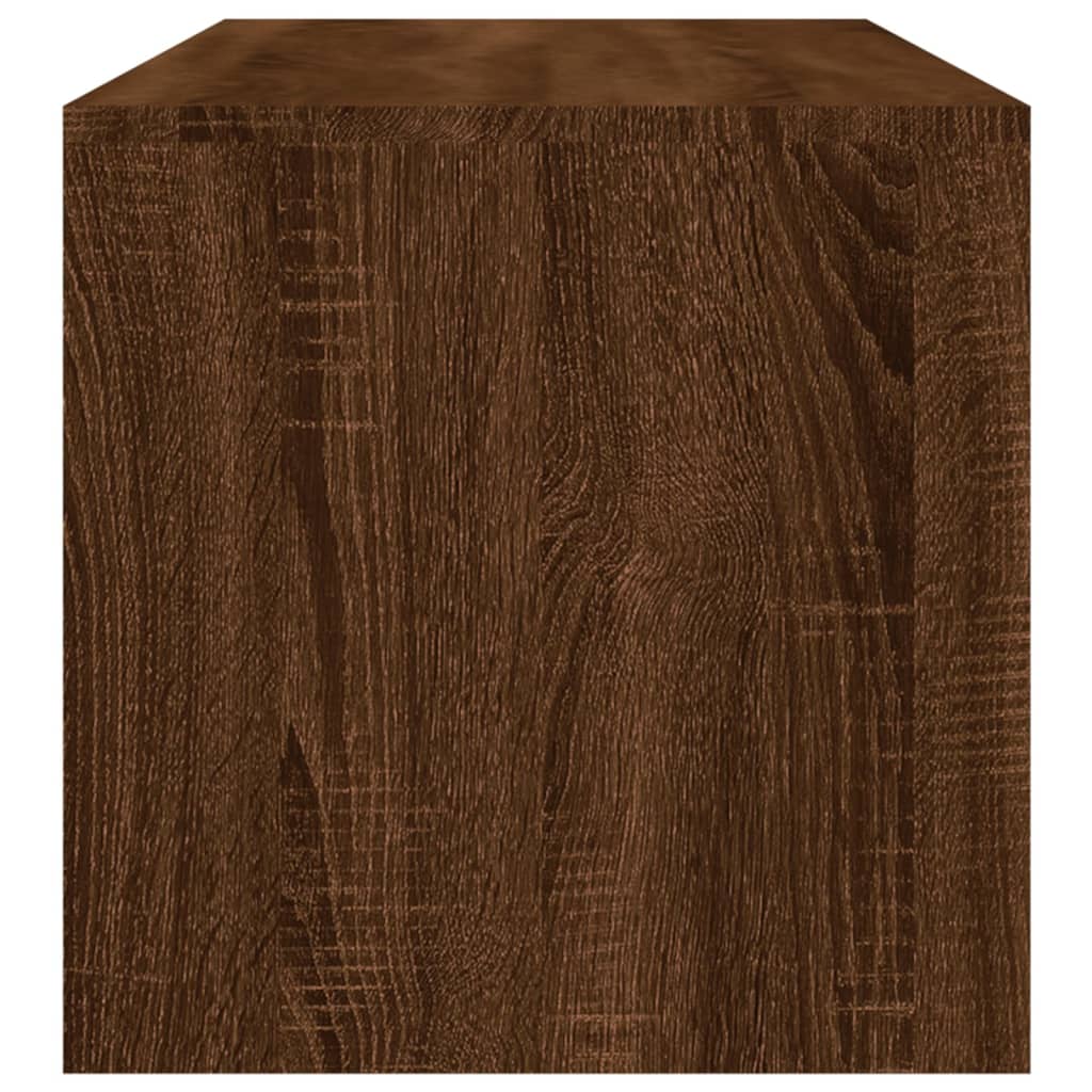Couchtisch Braun Eichen-Optik 100x40x40 cm Holzwerkstoff