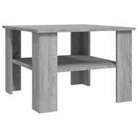 Thumbnail for Couchtisch Grau Sonoma 60x60x42 cm Holzwerkstoff