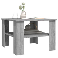 Thumbnail for Couchtisch Grau Sonoma 60x60x42 cm Holzwerkstoff