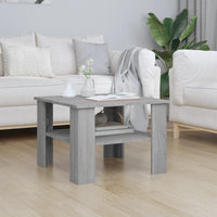 Thumbnail for Couchtisch Grau Sonoma 60x60x42 cm Holzwerkstoff
