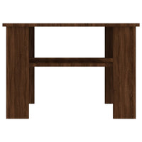 Thumbnail for Couchtisch Braun Eichen-Optik 60x60x42 cm Holzwerkstoff