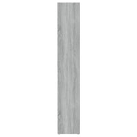 Thumbnail for CD-Regale 2 Stk. Grau Sonoma 21x16x93,5 cm Holzwerkstoff