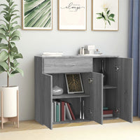 Thumbnail for Sideboard Grau Sonoma 88x30x70 cm Holzwerkstoff