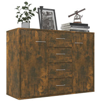 Thumbnail for Sideboard Räuchereiche 88x30x65 cm Holzwerkstoff