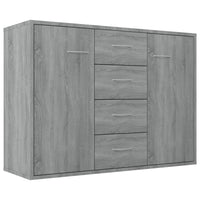 Thumbnail for Sideboard Grau Sonoma 88x30x65 cm Holzwerkstoff