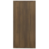 Thumbnail for Sideboard Braun Eichen-Optik 88x30x65 cm Holzwerkstoff