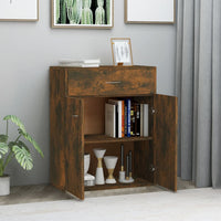 Thumbnail for Sideboard Räuchereiche 60x30x75 cm Holzwerkstoff