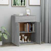 Thumbnail for Sideboard Grau Sonoma 60x30x75 cm Holzwerkstoff