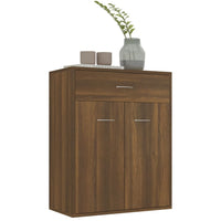 Thumbnail for Sideboard Braun Eichen-Optik 60x30x75 cm Holzwerkstoff