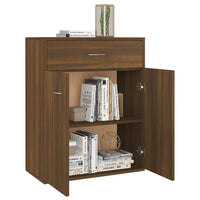 Thumbnail for Sideboard Braun Eichen-Optik 60x30x75 cm Holzwerkstoff
