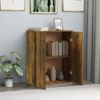 Thumbnail for Sideboard Räuchereiche 60x30x75 cm Holzwerkstoff