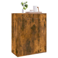 Thumbnail for Sideboard Räuchereiche 60x30x75 cm Holzwerkstoff