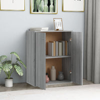 Thumbnail for Sideboard Grau Sonoma 60x30x75 cm Holzwerkstoff