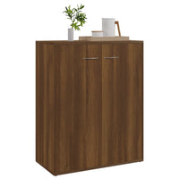Thumbnail for Sideboard Braun Eichen-Optik 60x30x75 cm Holzwerkstoff