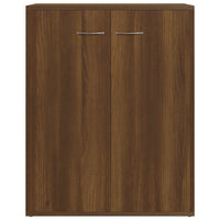 Thumbnail for Sideboard Braun Eichen-Optik 60x30x75 cm Holzwerkstoff