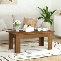Thumbnail for Couchtisch Braun Eichen-Optik 100x60x42 cm Holzwerkstoff