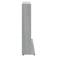 Thumbnail for CD-Regal Grau Sonoma 102x23x89,5 cm Holzwerkstoff