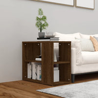 Thumbnail for Beistelltisch Braun Eichen-Optik 60x30x50 cm Holzwerkstoff