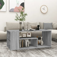 Thumbnail for Couchtisch Grau Sonoma 100x50x40 cm Holzwerkstoff