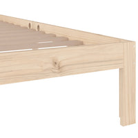 Thumbnail for Massivholzbett 90x200 cm