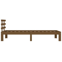 Thumbnail for Massivholzbett Honigbraun 100x200 cm