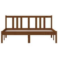 Thumbnail for Massivholzbett Honigbraun 140x190 cm