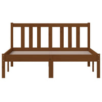 Thumbnail for Massivholzbett Honigbraun 120x200 cm