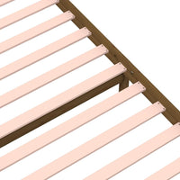 Thumbnail for Massivholzbett Honigbraun 75x190 cm