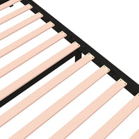 Thumbnail for Massivholzbett Schwarz 120x190 cm