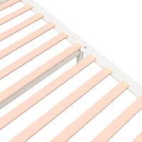 Thumbnail for Massivholzbett Weiß 150x200 cm