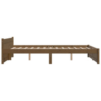 Thumbnail for Massivholzbett Honigbraun 150x200 cm