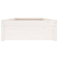 Thumbnail for Bett mit Schubladen Weiß 75x190 cm