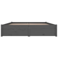 Thumbnail for Bett mit Schubladen Grau 140x200 cm