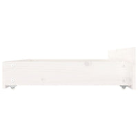 Thumbnail for Bett mit Schubladen Weiß 180x200 cm