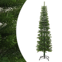 Thumbnail for Künstlicher Weihnachtsbaum mit Ständer Schlank 180 cm PE