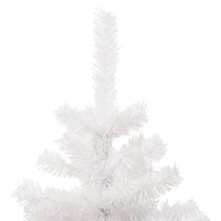 Thumbnail for Spiral-Weihnachtsbaum mit Beleuchtung und Ständer Weiß 180 cm