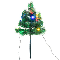 Thumbnail for Wegbeleuchtung Weihnachtsbäume 6 Stk. Mehrfarbig LEDs 45 cm PVC