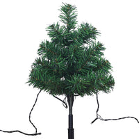 Thumbnail for Wegbeleuchtung Weihnachtsbäume 6 Stk. Mehrfarbig LEDs 45 cm PVC