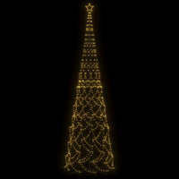 Thumbnail for LED-Weihnachtsbaum Kegelform Warmweiß 3000 LEDs 230x800 cm