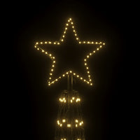 Thumbnail for LED-Weihnachtsbaum Kegelform Warmweiß 3000 LEDs 230x800 cm