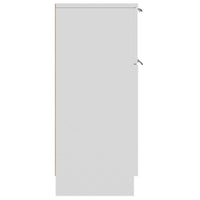 Thumbnail for Sideboard Weiß 30x30x70 cm Holzwerkstoff