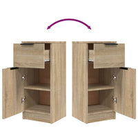 Thumbnail for Sideboard Sonoma-Eiche 30x30x70 cm Holzwerkstoff
