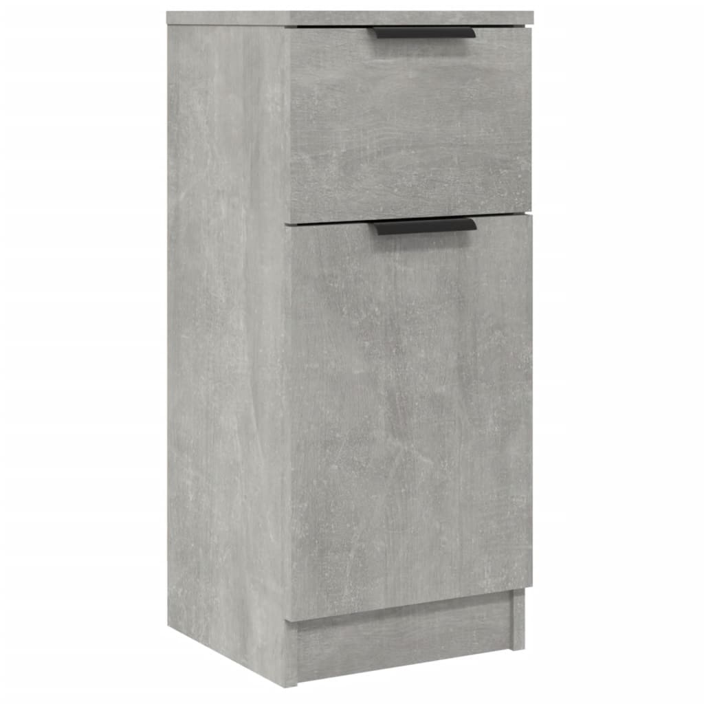 Sideboard Betongrau 30x30x70 cm Holzwerkstoff