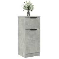 Thumbnail for Sideboard Betongrau 30x30x70 cm Holzwerkstoff
