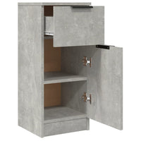 Thumbnail for Sideboard Betongrau 30x30x70 cm Holzwerkstoff