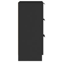 Thumbnail for Sideboards 2 Stk. Schwarz 30x30x70 cm Holzwerkstoff