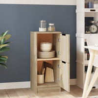 Thumbnail for Sideboard Sonoma-Eiche 30x30x70 cm Holzwerkstoff
