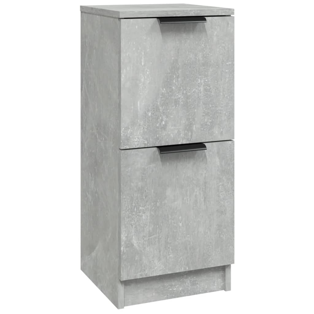 Sideboard Betongrau 30x30x70 cm Holzwerkstoff