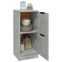 Thumbnail for Sideboard Betongrau 30x30x70 cm Holzwerkstoff