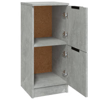 Thumbnail for Sideboards 2 Stk. Betongrau 30x30x70 cm Holzwerkstoff